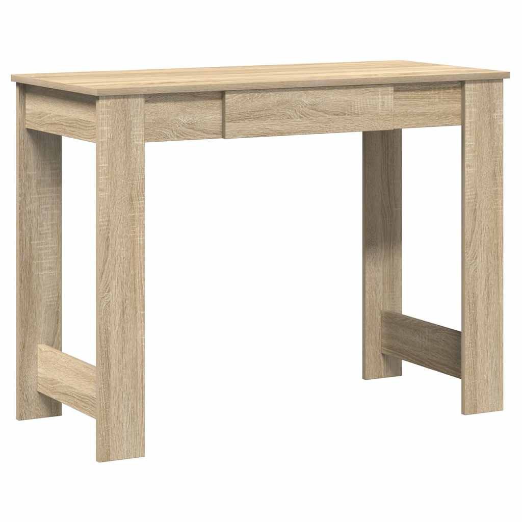 vidaXL Schreibtisch Schreibtisch Sonoma-Eiche 100x45x75 cm günstig online kaufen