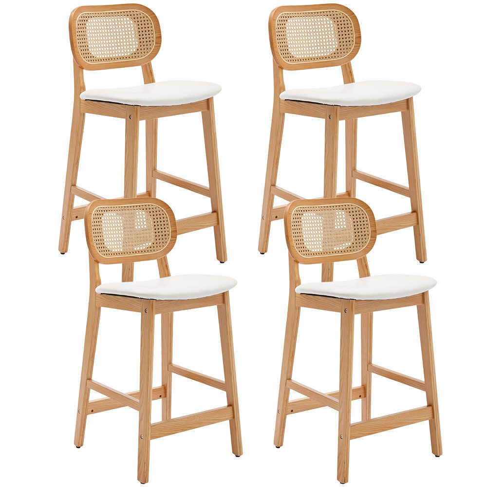 WAHSON OFFICE CHAIRS Barhocker Rattan 2/4er günstig online kaufen