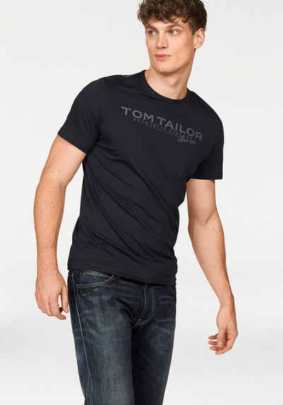 TOM TAILOR T-Shirt mit Logoprint