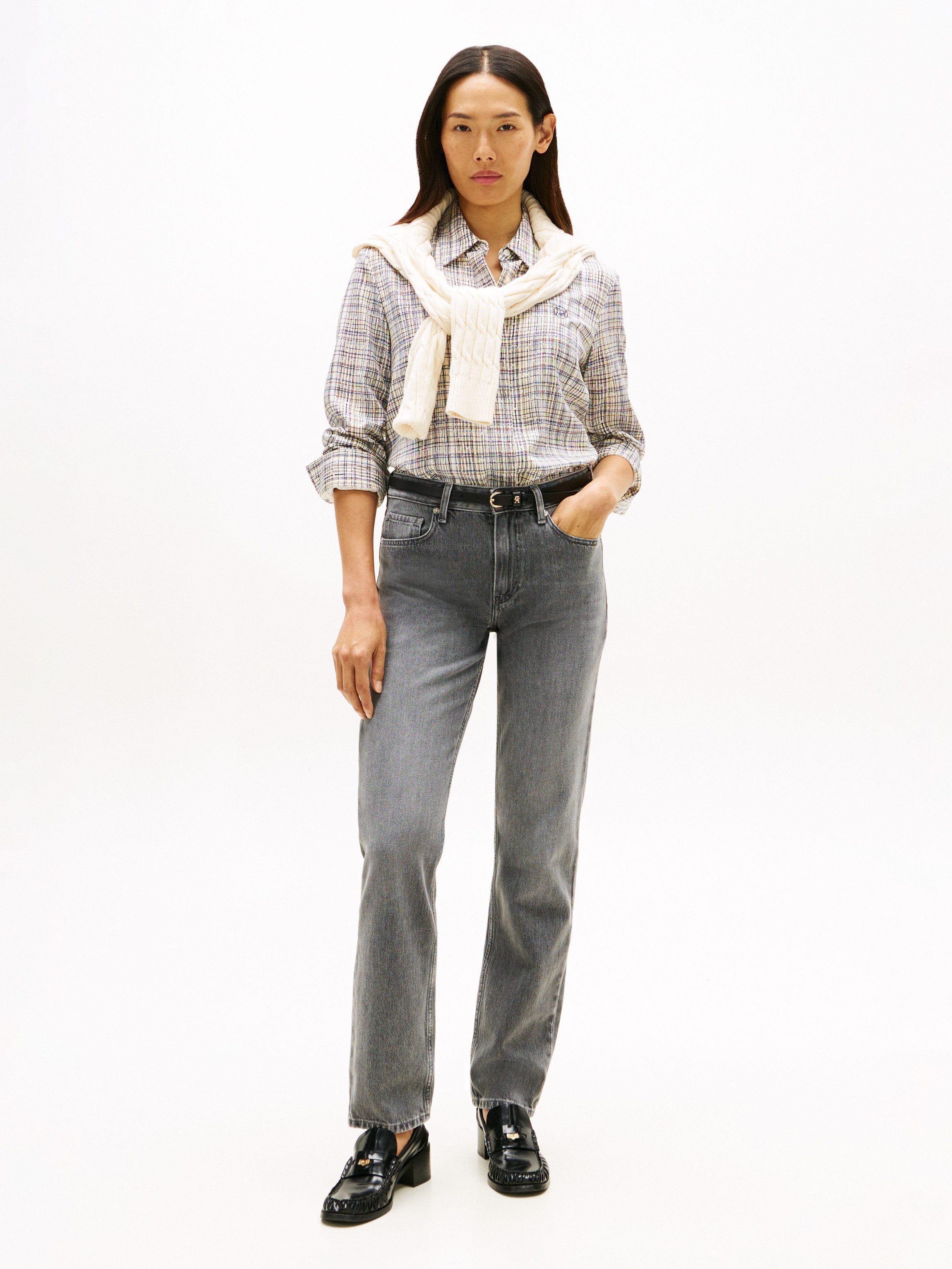 Tommy Hilfiger Straight-Jeans DNM CLASSIC STRAIGHT RW