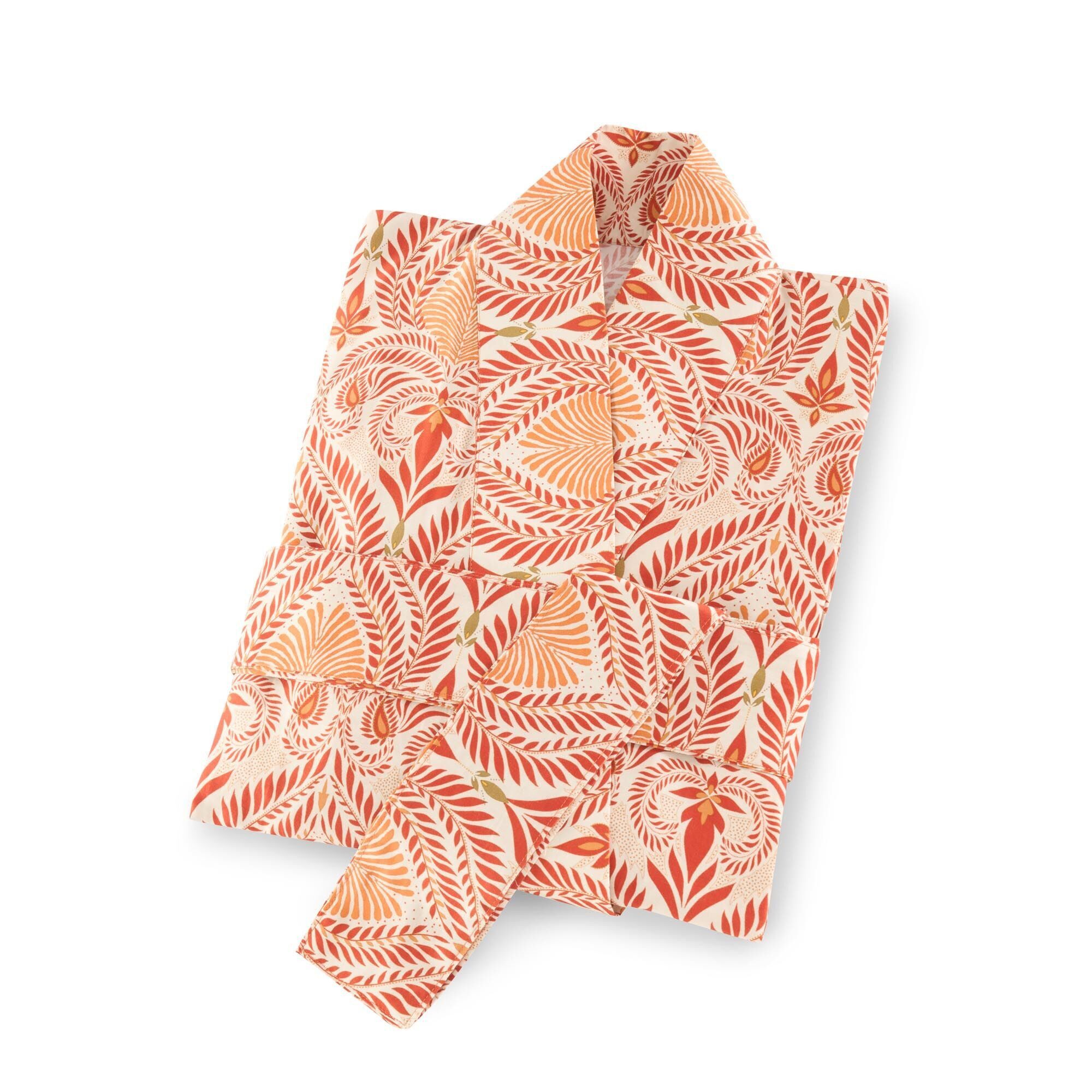 Bassetti Kimono NAIROBI, lang, Baumwolle, Gürtel, günstig online kaufen