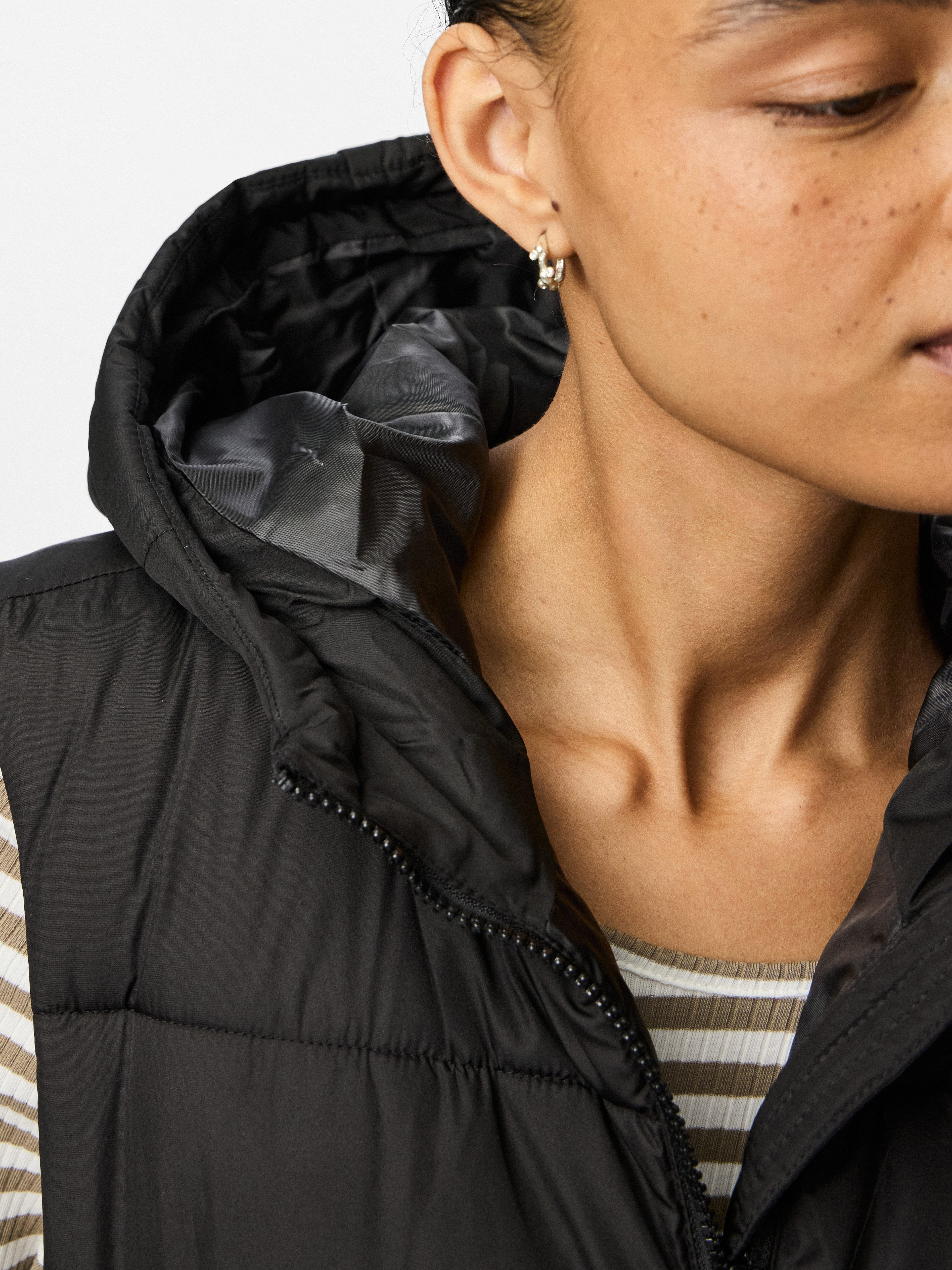 pieces Steppweste PCBEE NEW LONG PUFFER VEST NOOS BC