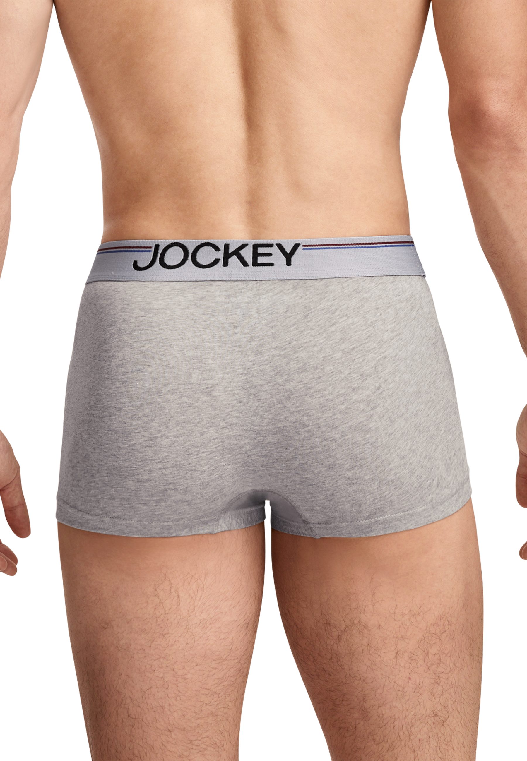 Jockey Trunk Cotton Stretch (3er Pack) atmungsaktiv, passgenau mit Stretchanteil