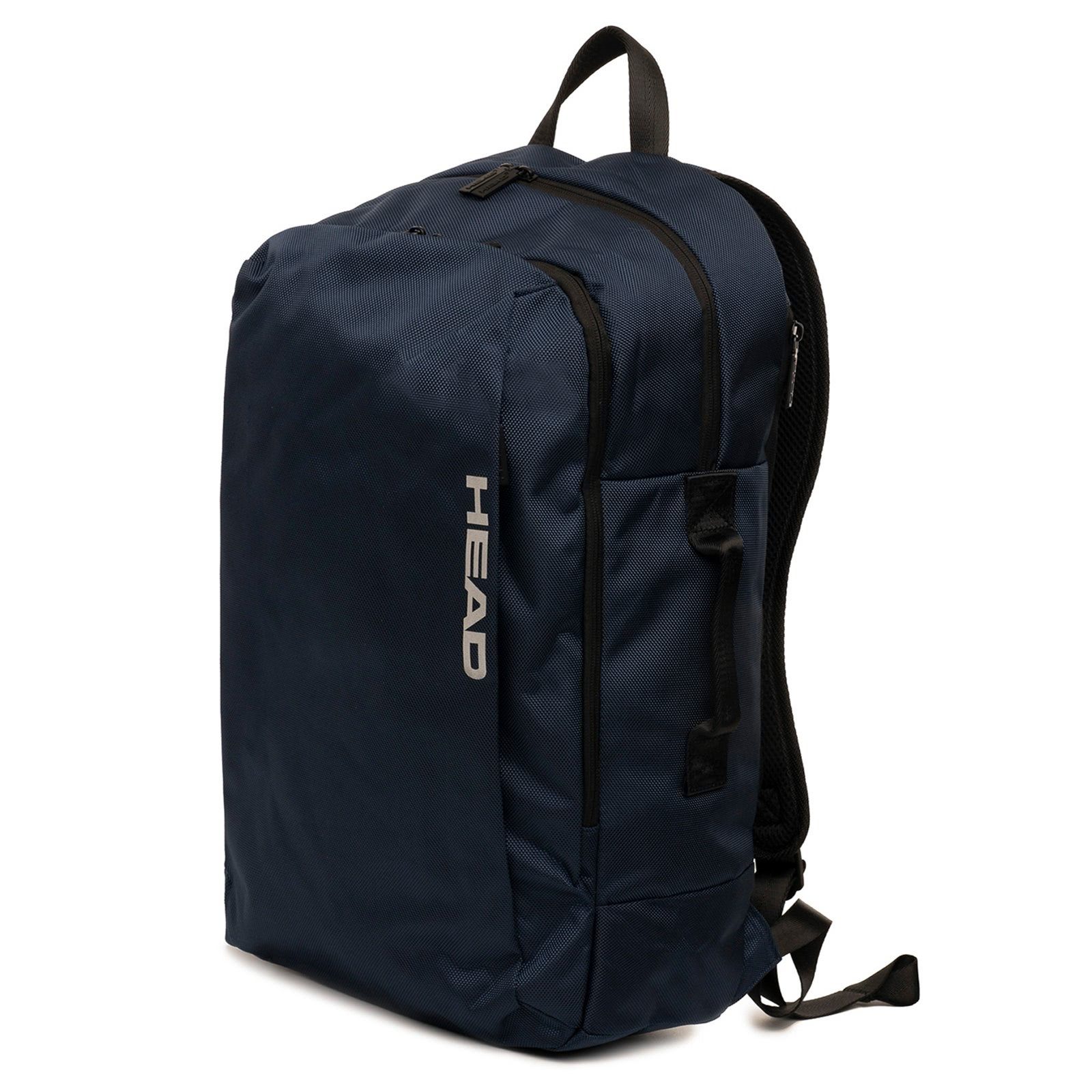 Head Head Reiserucksack navy Businessrucksack (Businessrucksack), Businessrucksack, Reisetasche Recycled Polyester, navy, dunkelblau ca.