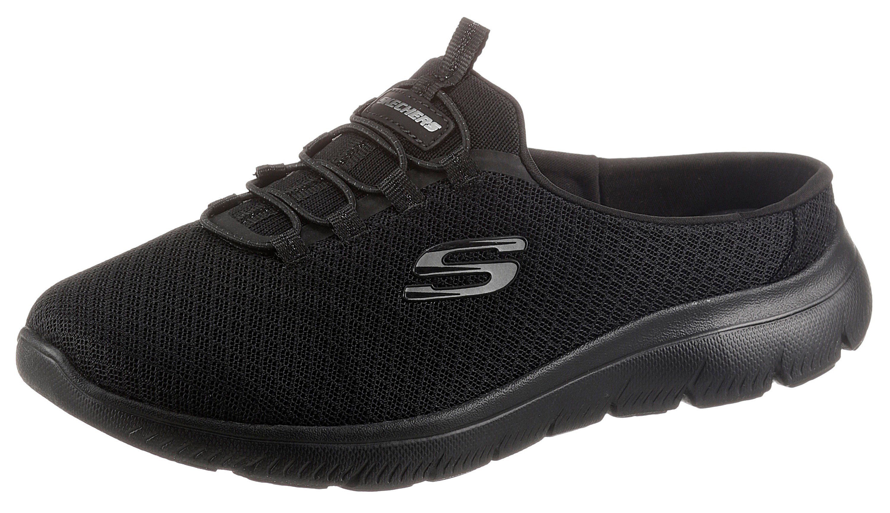 Skechers SUMMITS SWIFT STEP Sabot, Sommerschuh, Schlappen, Schlupfschuh in veganer Verarbeitung