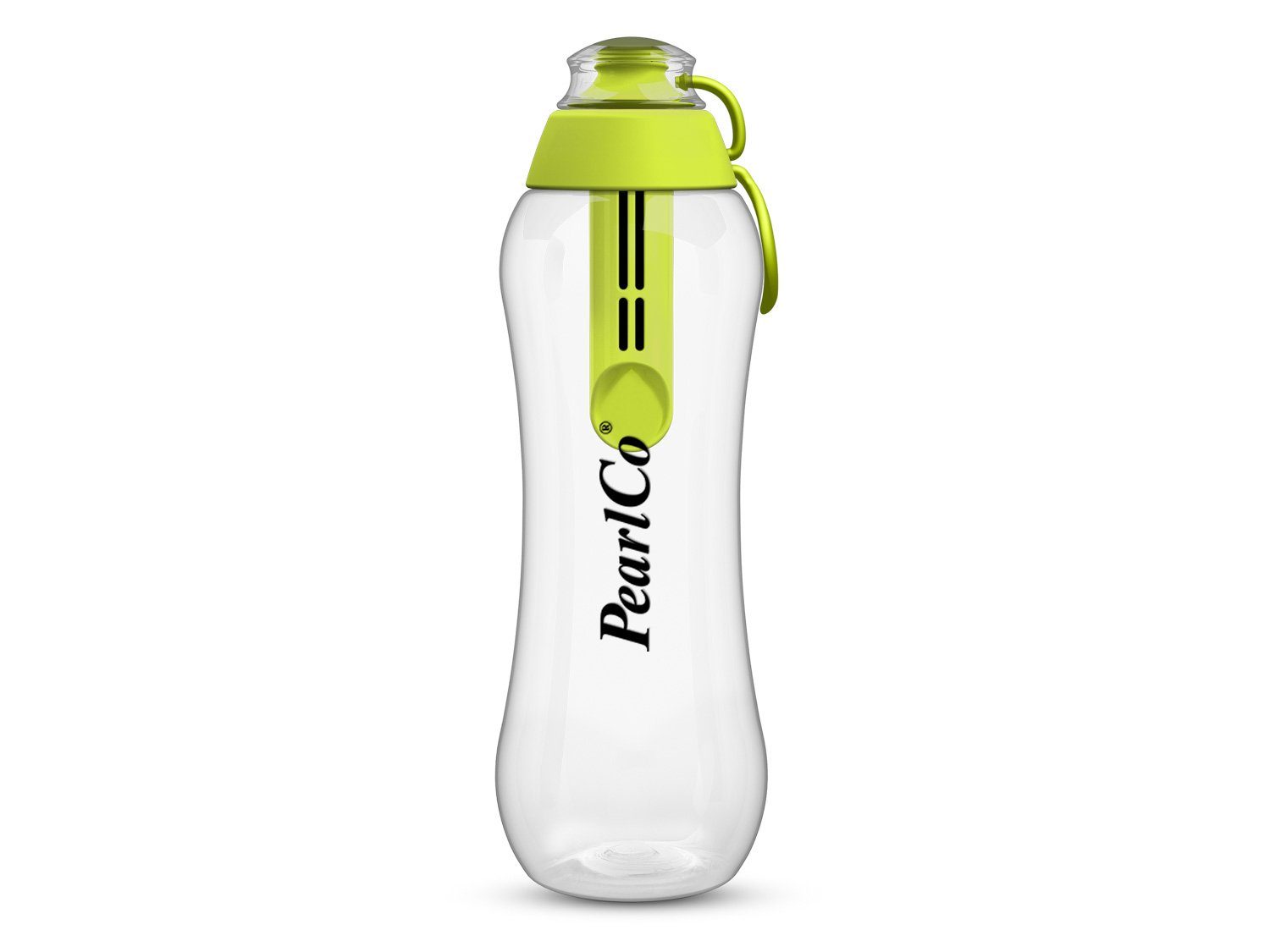 PearlCo Trinkflasche PearlCo Trinkflasche Mit Filter 0,5 Liter grün