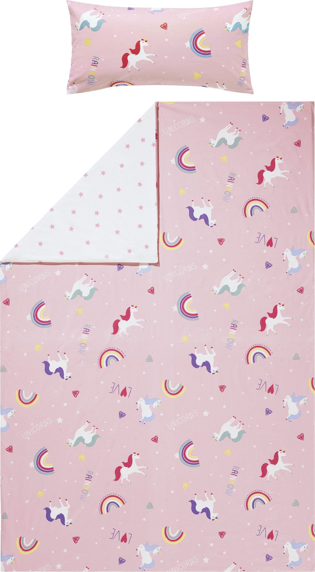 Erwin Müller Kinderbettwäsche Kinder-Wendebettwäsche, Biber, Feinbiber Moti günstig online kaufen