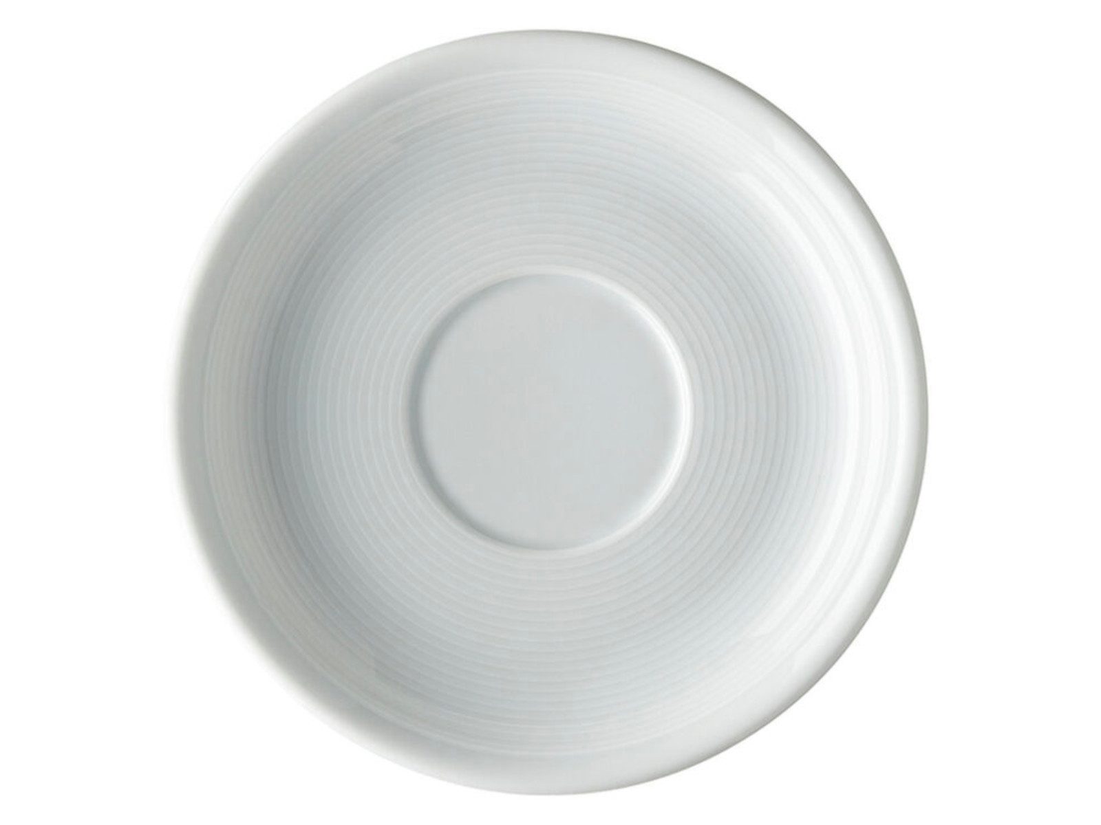 Thomas Porzellan Untertasse Trend weiss Cappuccino-/Frühstücks-Untertasse 16cm, Untertasse