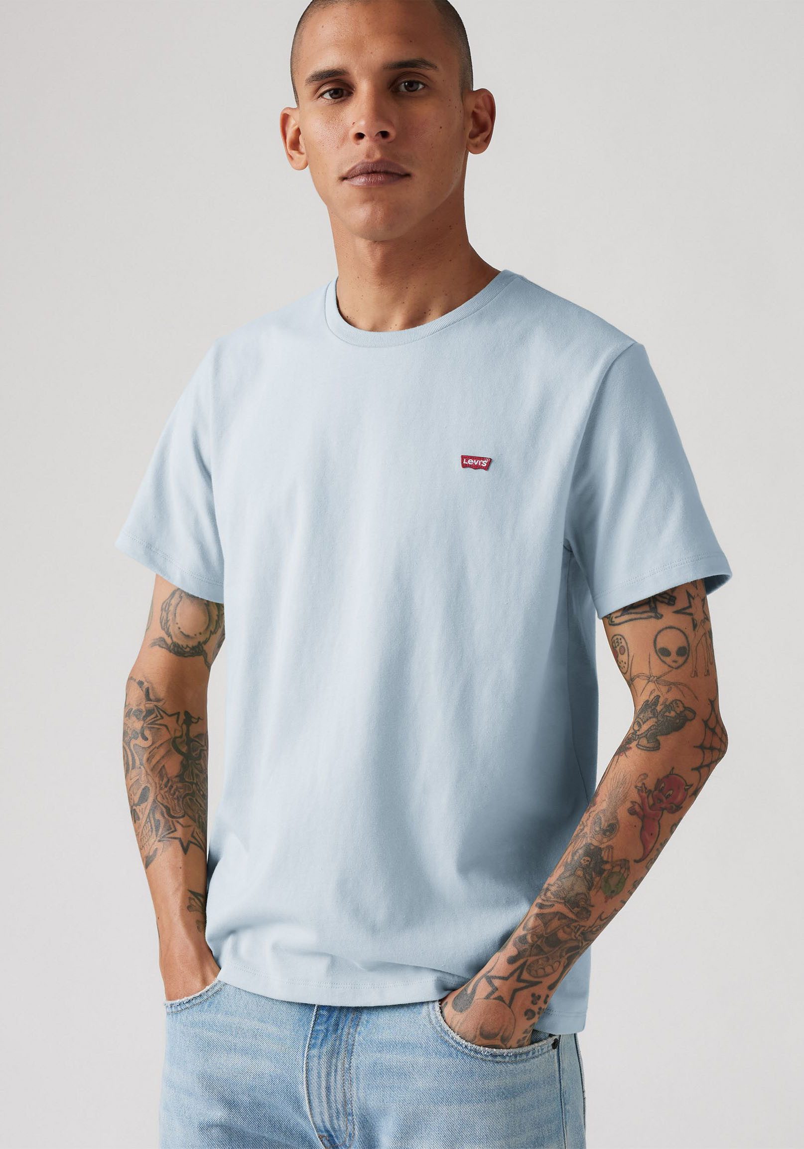 Levi's® T-Shirt ORIGINAL HM TEE mit Logo Print günstig online kaufen