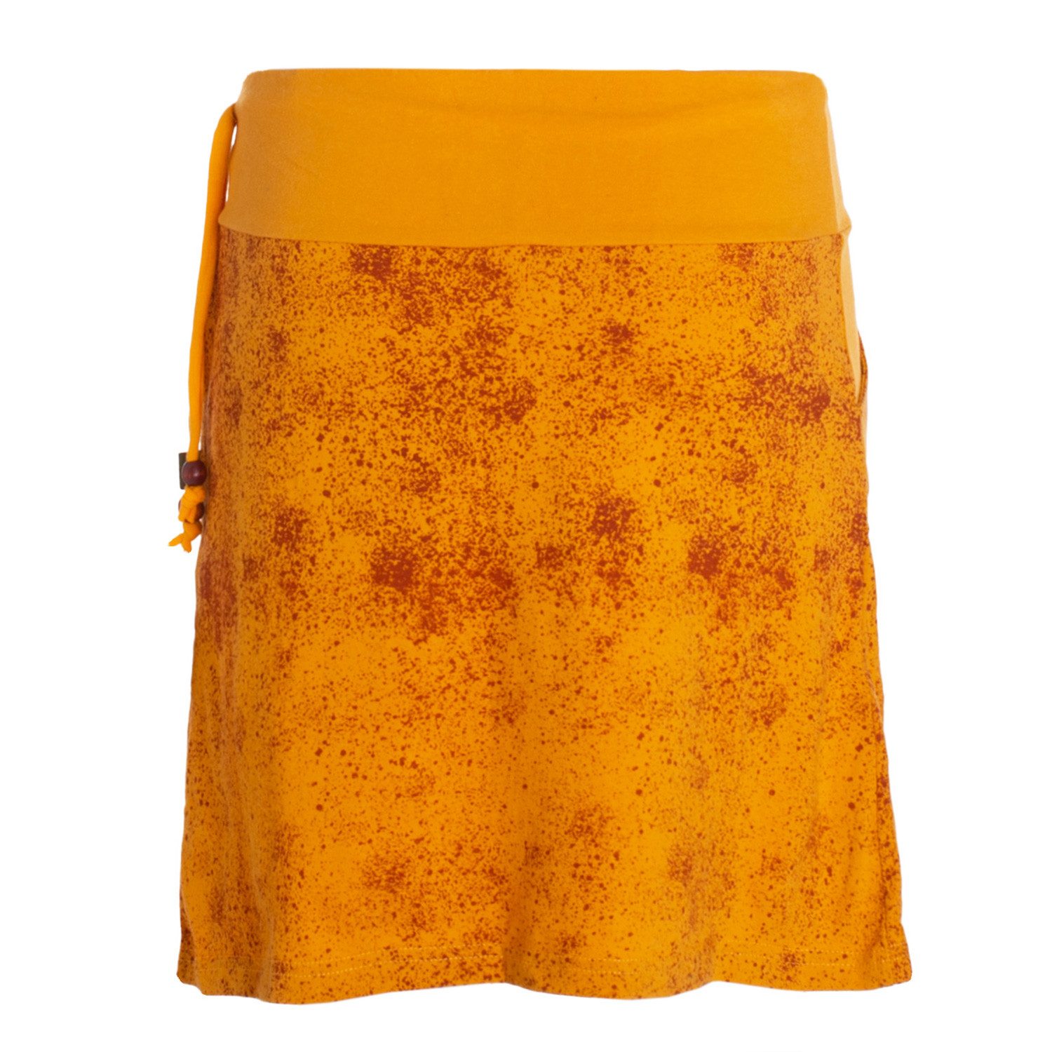 Vishes Minirock Damen Baumwolle Blumen-Muster breiter günstig online kaufen