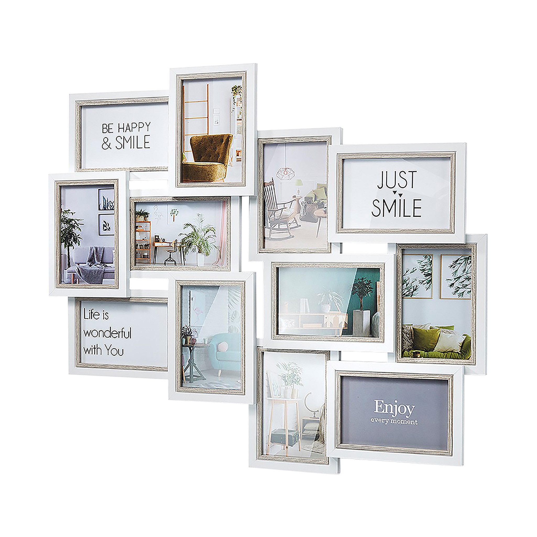 Kobolo Bilderrahmen Collage Bilderhalter Fotorahmen Holz günstig online kaufen