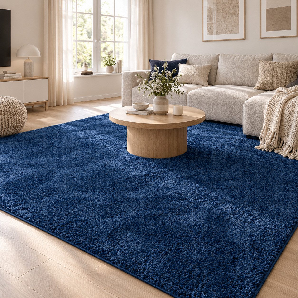 Snapstyle Hochflor-Teppich Hochflor Shaggy Teppich Palace, Rechteckig, Höhe: 36 mm