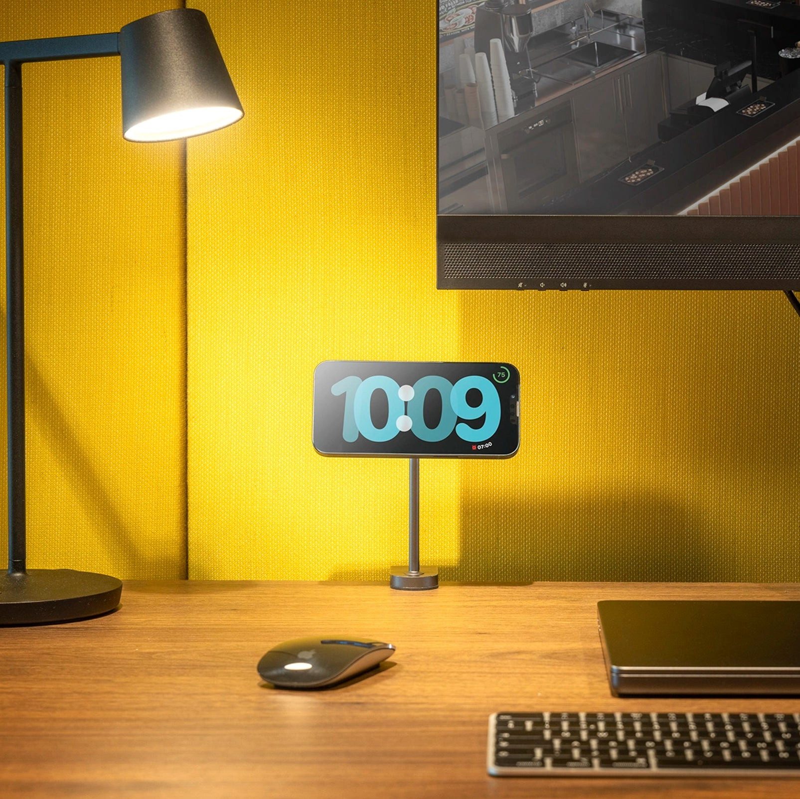 Zens Office Charger Mount Pro, schwarz Powerbank