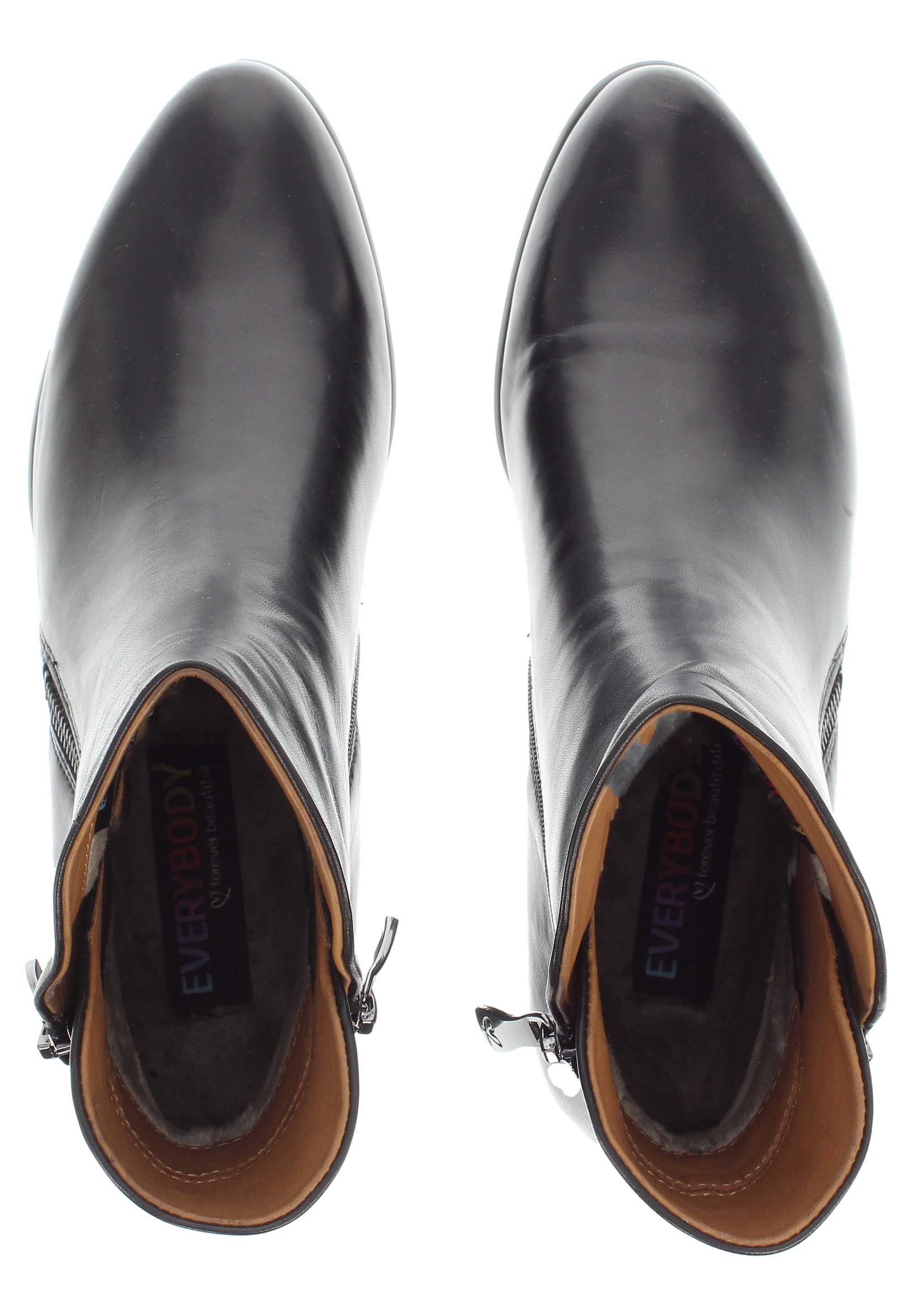 Everybody BAROCORIA - Stiefelette mit Metallreißverschluss Schlupfstiefel
