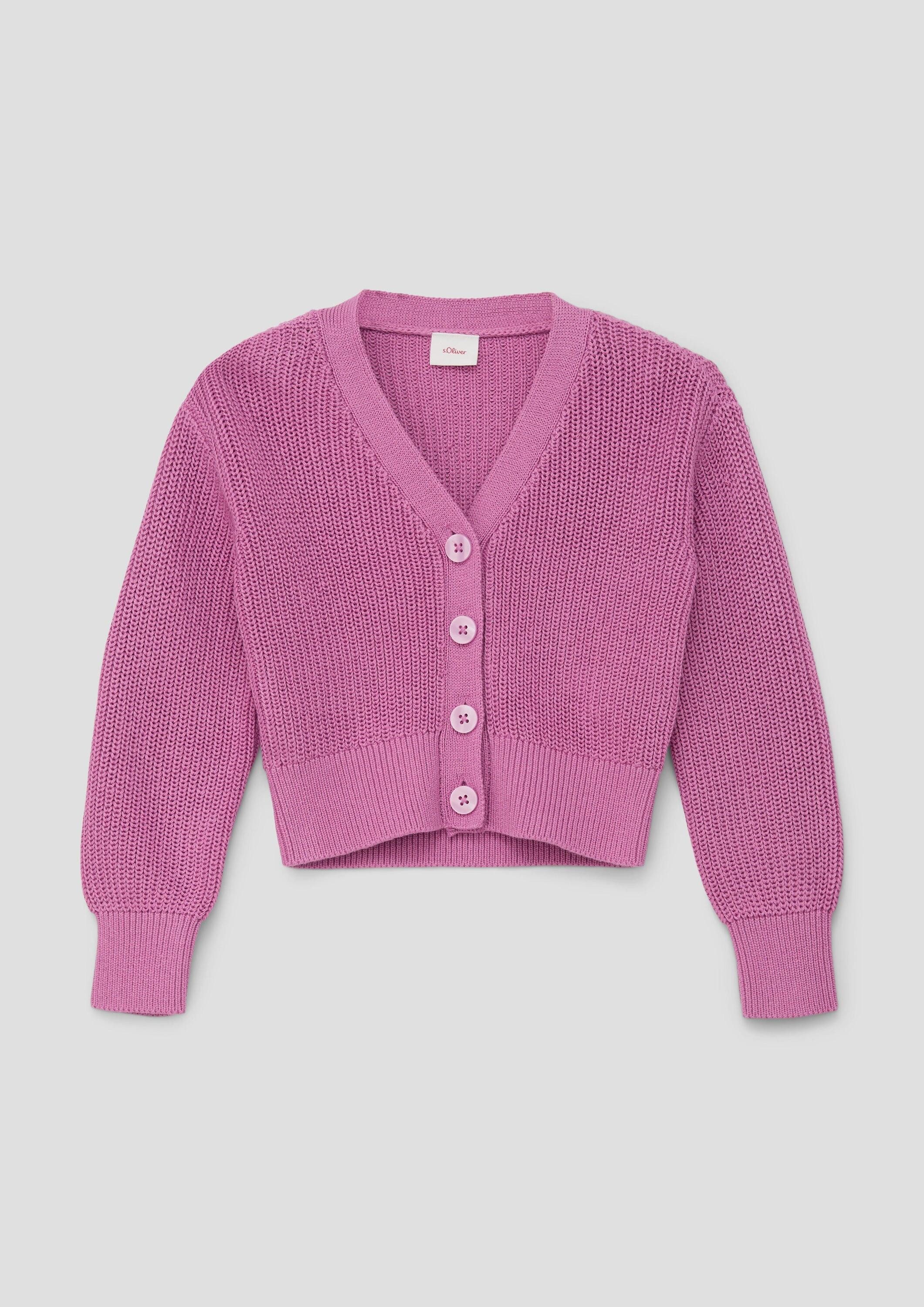 s.Oliver Cardigan Strickjacke Cardigan im Loose Fit