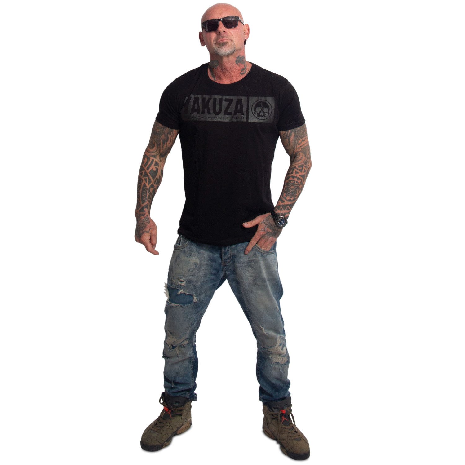 YAKUZA T-Shirt Basic Bleak