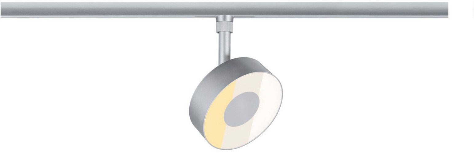Paulmann Schienensystem-Leuchten URail Spot Circle 1x5W 2700-4000K 230V, Dimmer, Farbsteuerung, Farbwechsel, LED fest integriert, Farbwechsler, Dimmbar