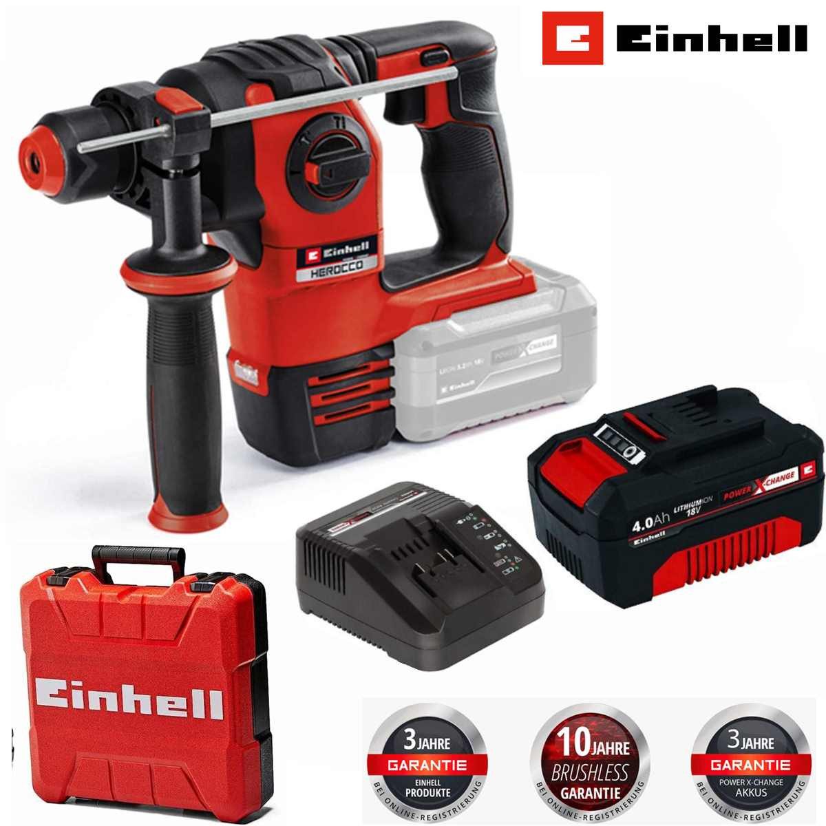 Einhell Akku-Bohrhammer Bohrhammer HEROCCO 18/20 PXC günstig online kaufen