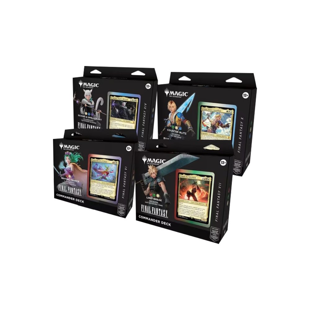 Wizards of the Coast Sammelkarte Magic The Gathering Final Fantasy Commander Deck Englisch
