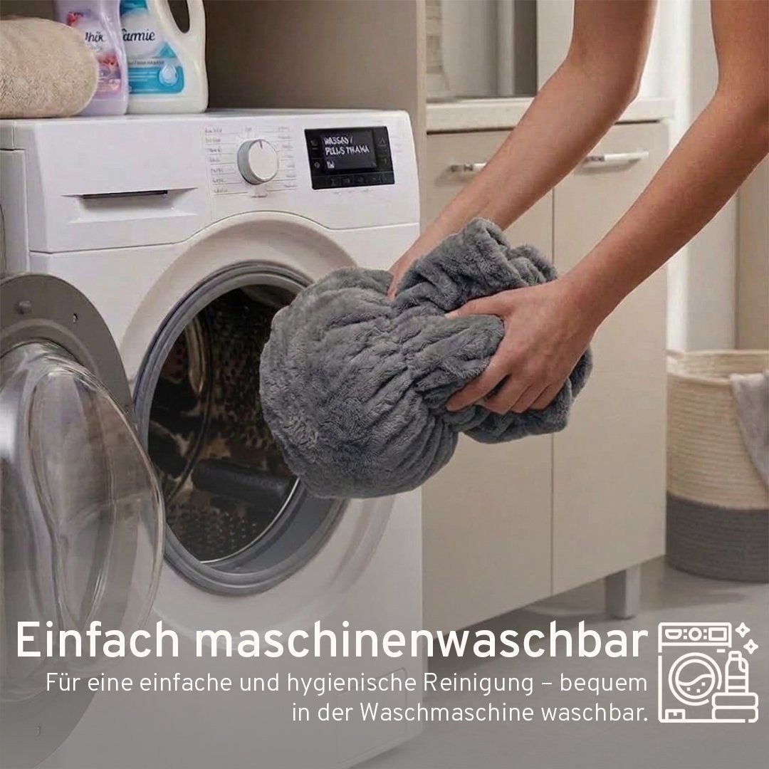 Eve Textile GmbH Seitenschläferkissen U-förmiges Schwangerschafts- und Ganzkörperkissen, Seitenschläferkissen, 1-tlg., U-Kissen, Mit Wellsoft-Plüschbezug U-Form – Bild 5 von 5