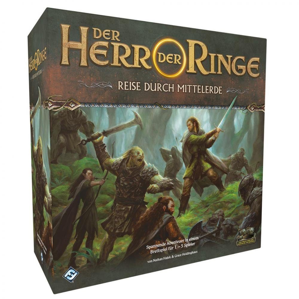 Asmodee Spiel Herr der Ringe - Reise durch Mittelerde