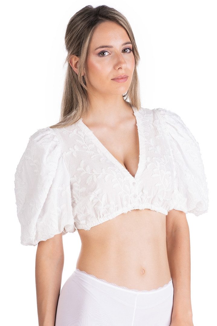Madame Marie Dirndlbluse Dirndlbluse - ISALDA - off white