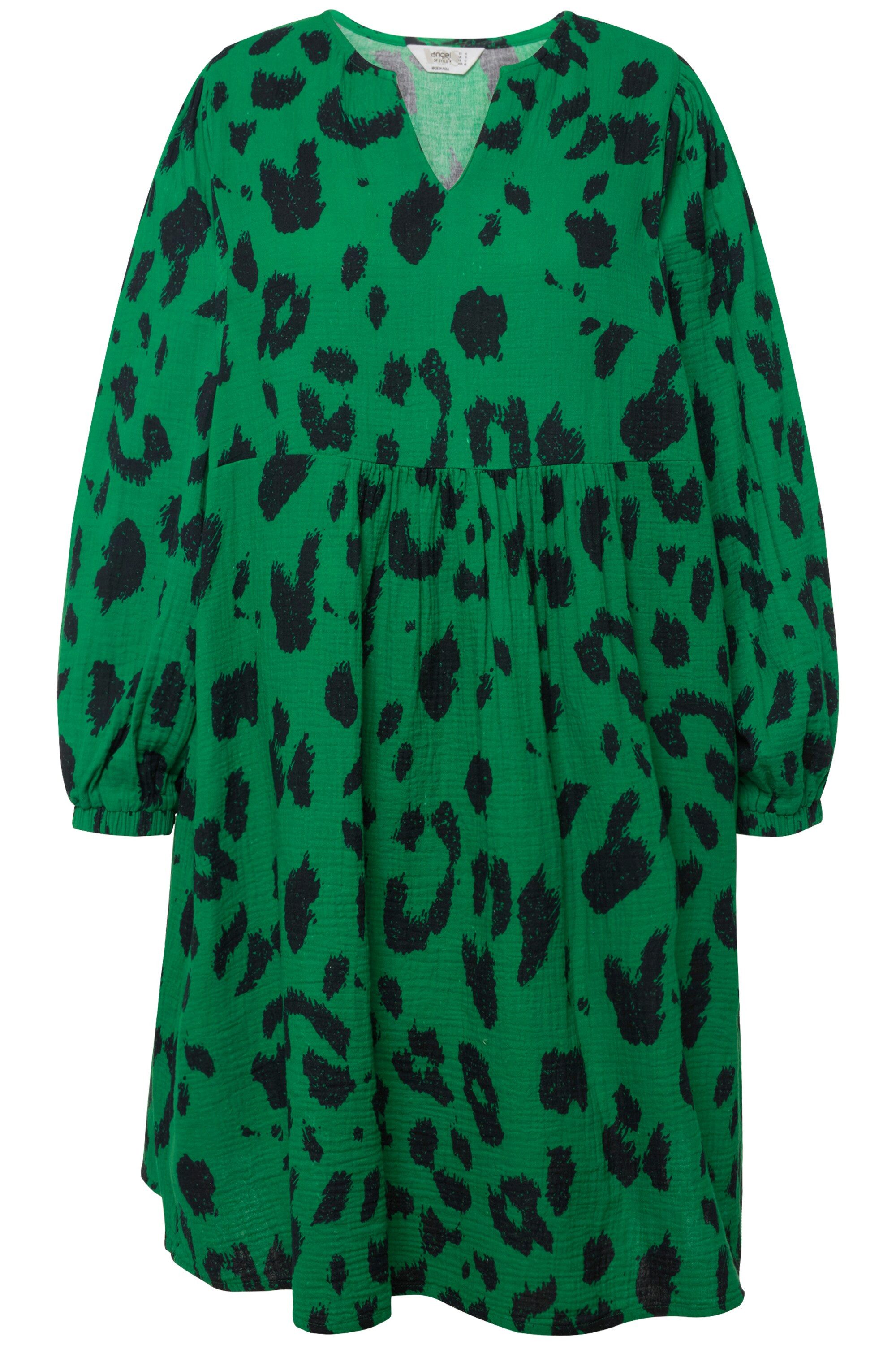 Angel of Style Midikleid Musselin-Kleid Leodruck günstig online kaufen