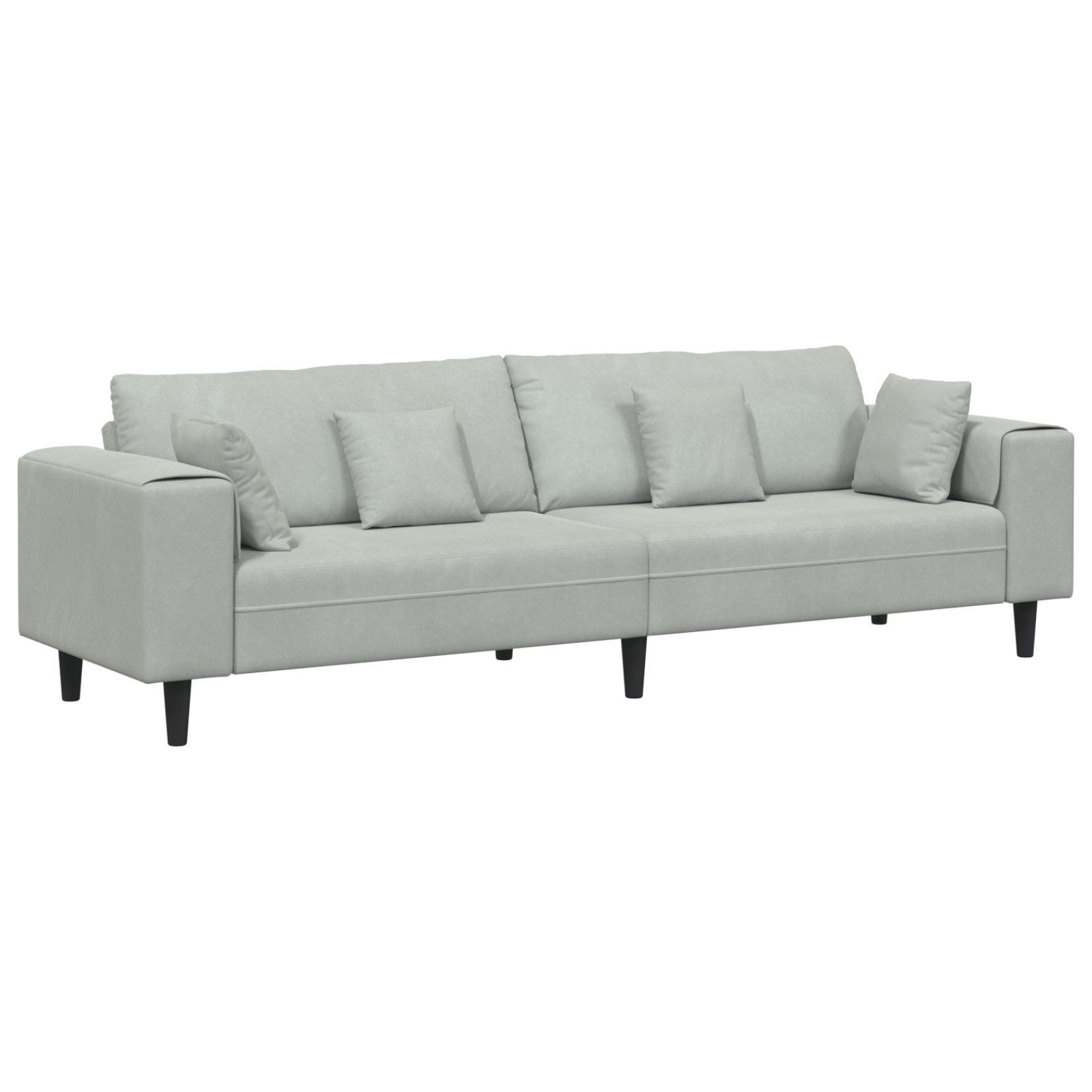 vidaXL Sofa Samt Sofa mit Kissen günstig online kaufen