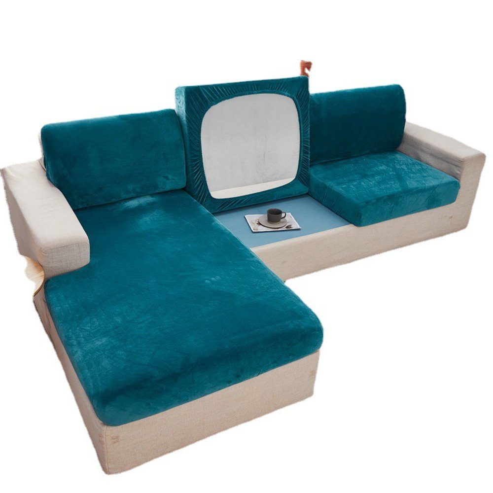 Kaket Sofahusse Ecksofa Stretch Super Weich günstig online kaufen