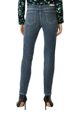comma casual identity 5-Pocket-Jeans Skinny: Jeans mit Waschung Label-Patch, Waschung