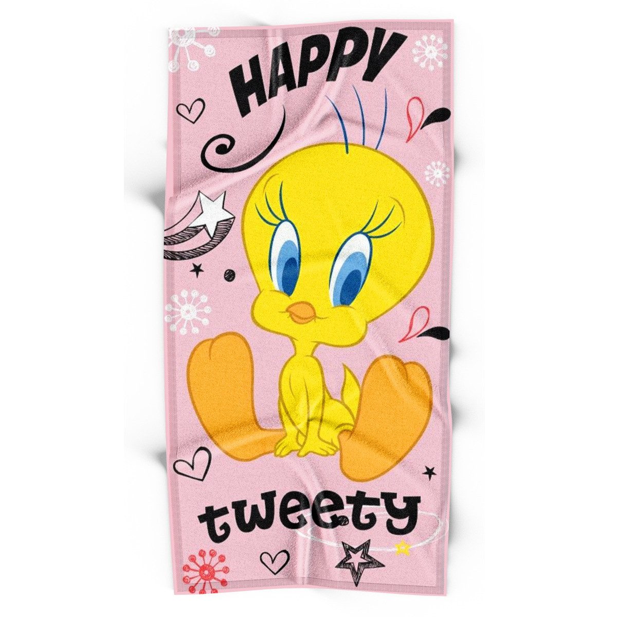 Warner Bros. Duschtuch Tweety Mädchen, Frottee (1-St), Handtuch, Badehandtu günstig online kaufen