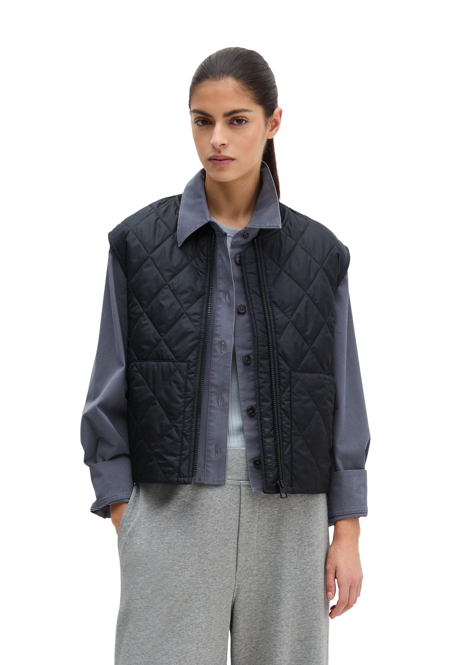 Marc O'Polo Steppweste aus recyceltem Polyester