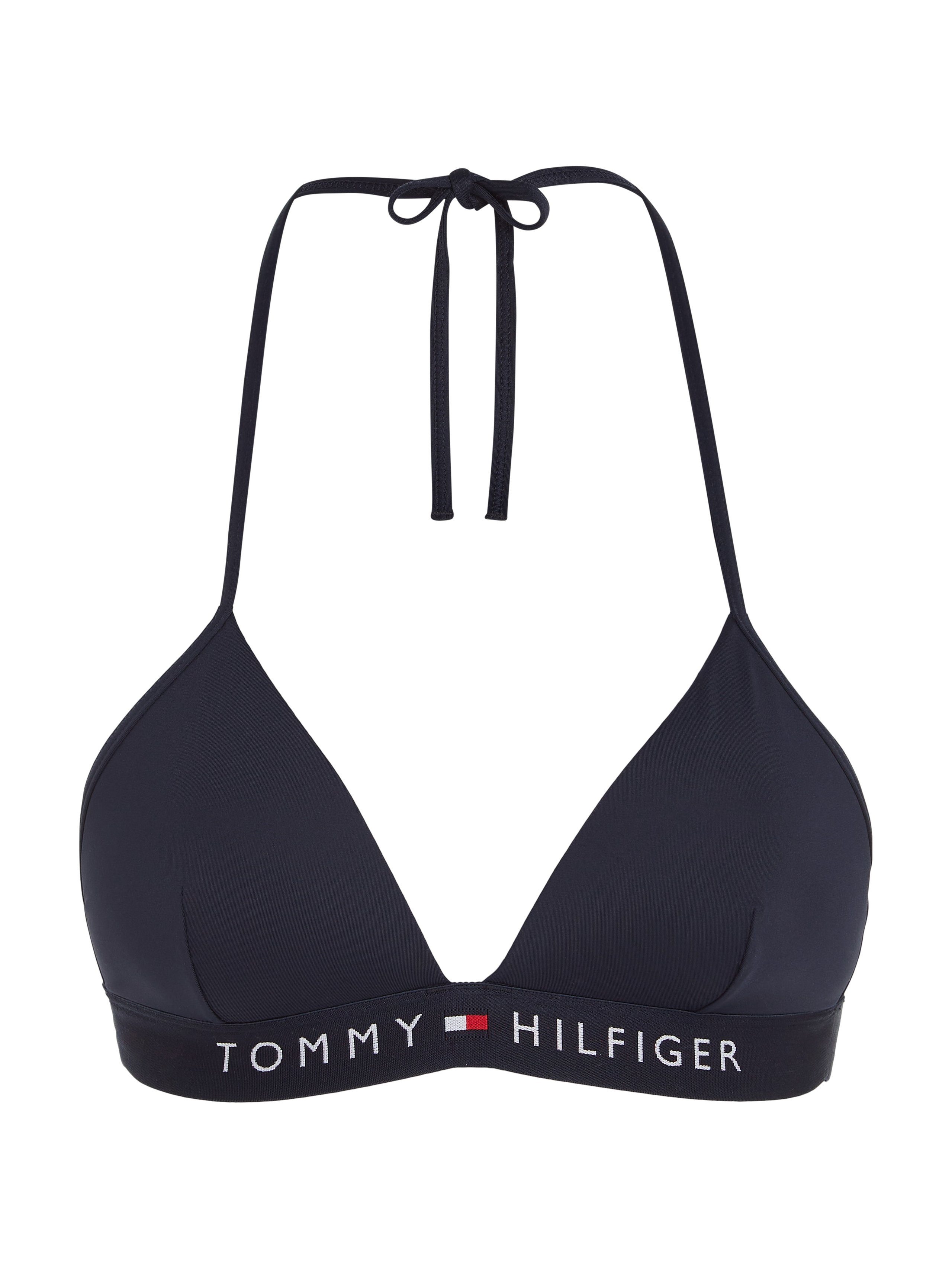Tommy Hilfiger Swimwear Triangel-Bikini-Top TH TRIANGLE FIXED FOAM, mit Tommy Hilfiger-Branding – Bild 4 von 5