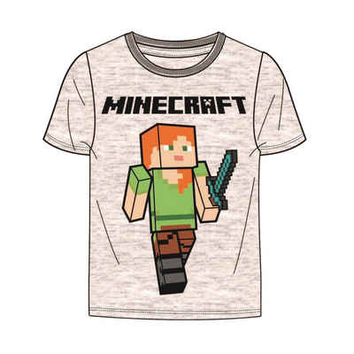Minecraft T-Shirt Jungen Gaming Shirt Gr. 110-152 cm