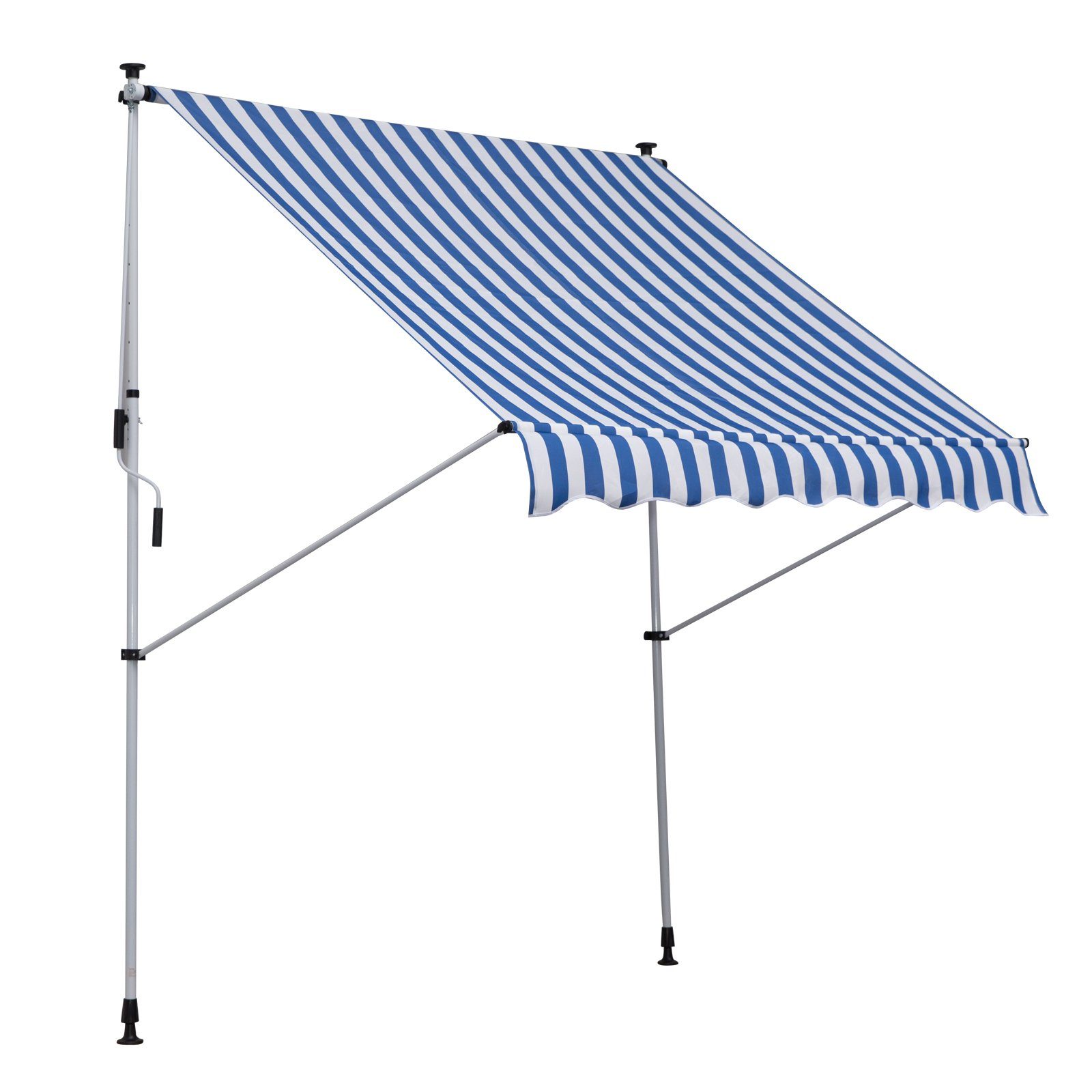 Outsunny Markise Balkonmarkise, Faltarm (Klemmmarkise, 1-St., günstig online kaufen