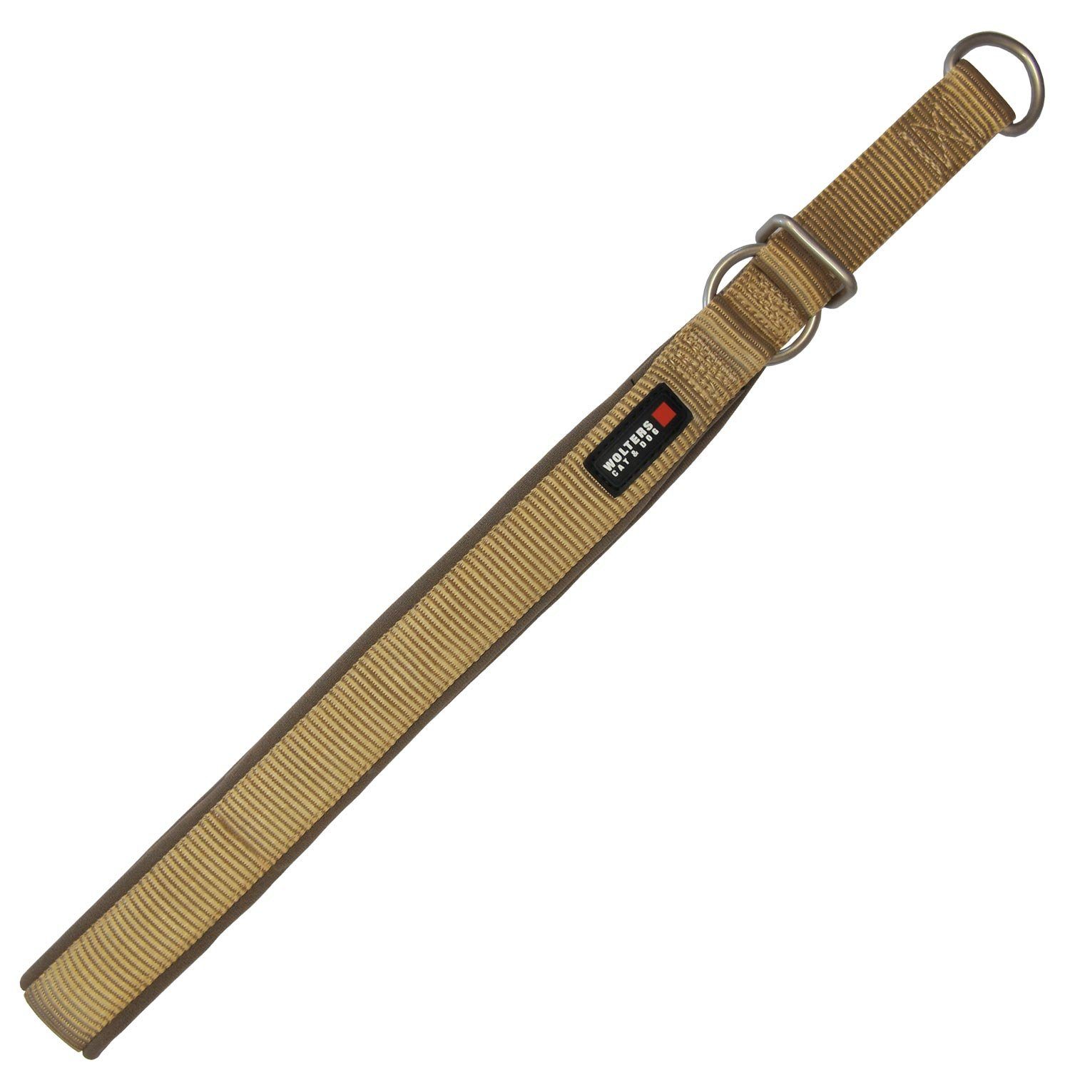 Wolters Hunde-Halsband Schlupfhalsband Professional Comfort - 65cm x 35mm - sand/braun, 65cm x 35mm - sand/braun