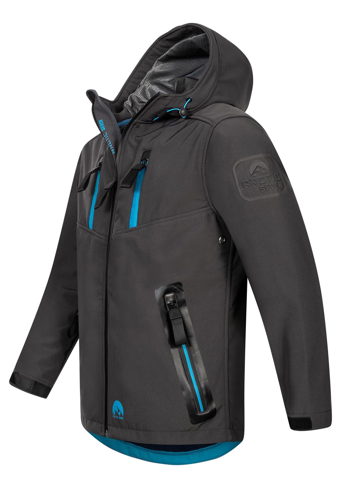 Arctic Seven Softshelljacke ASLasaro mit Fleecestoff innen