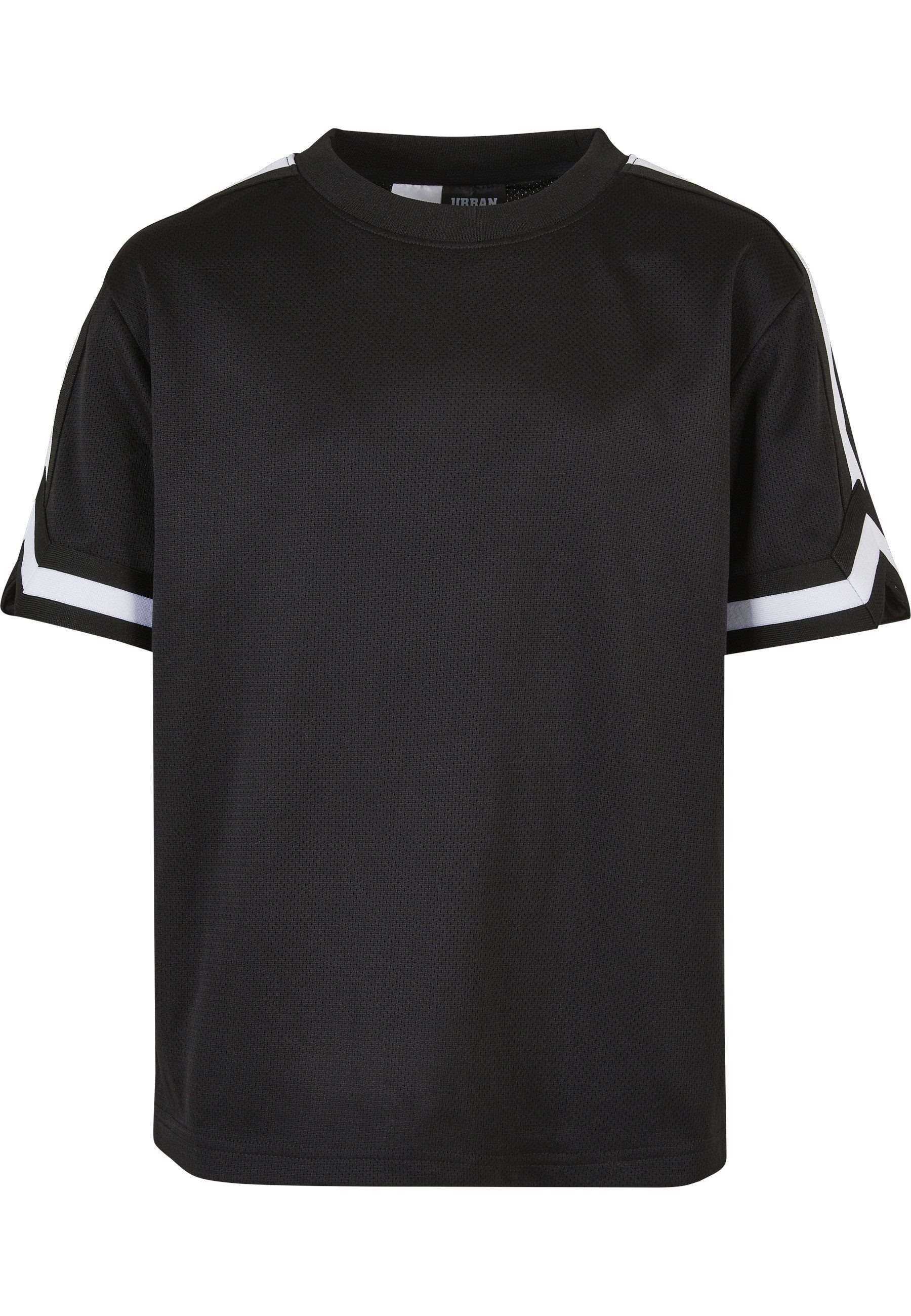 Kurzarmshirt Urban Classics Herren Boys Oversized Stripes Mesh Tee
