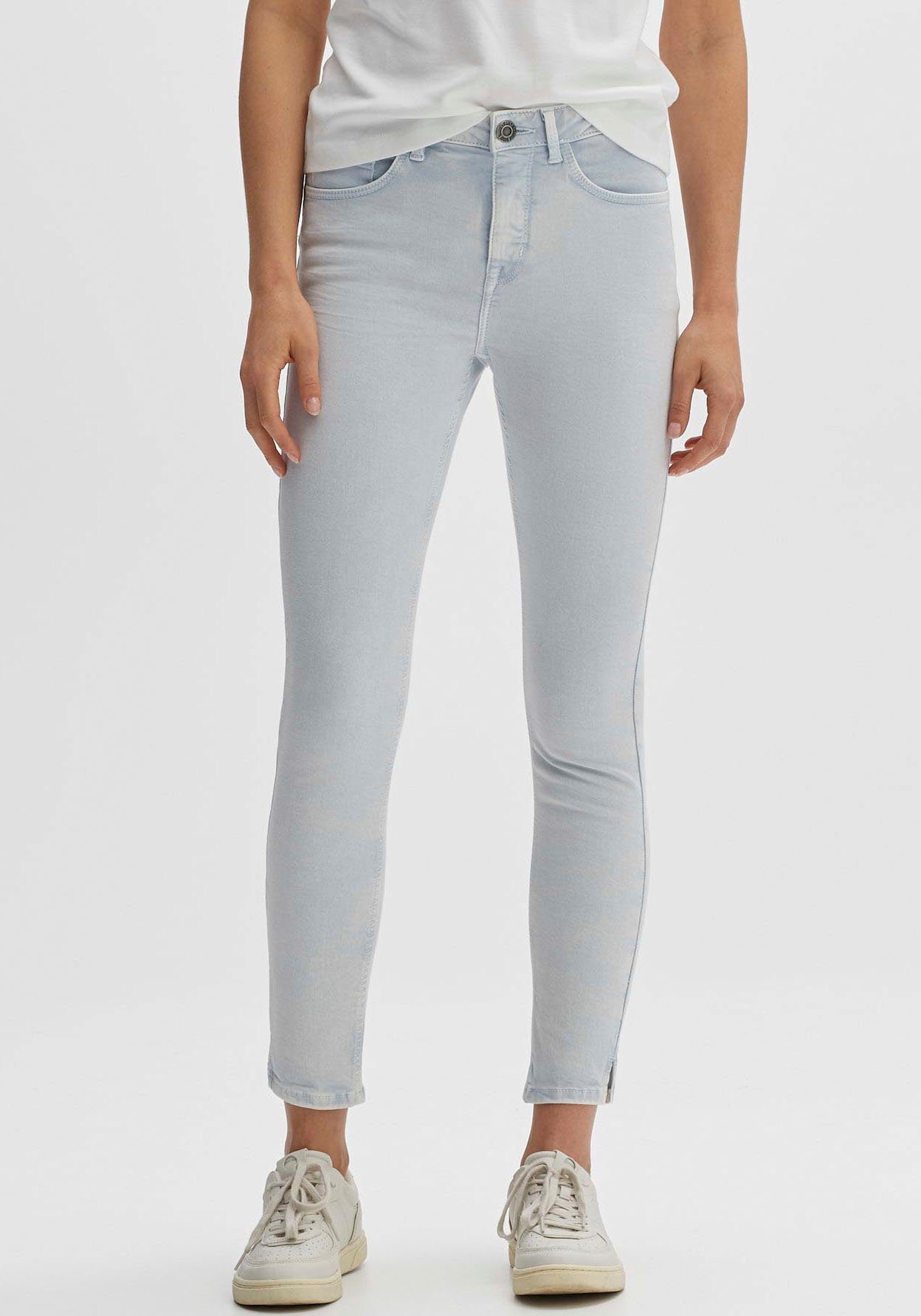 Seitenschlitzen, elastischer kleinen Elma aus mit OPUS Denimware Baumwollmischung Skinny-fit-Jeans