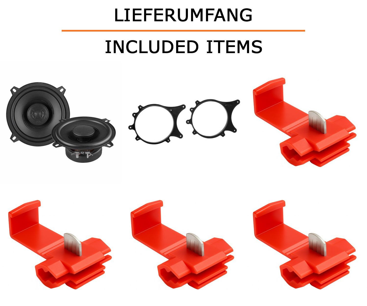 JUST SOUND best choice for caraudio Lautsprecher Heckablage Helix PF C130.2 für BMW 3er E36 Compact 100W Auto-Lautsprecher