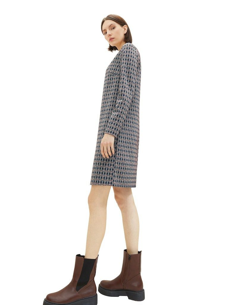 TOM TAILOR Jerseykleid Freizeitkleid für Damen (keine Angabe, 1-tlg) Weiblich