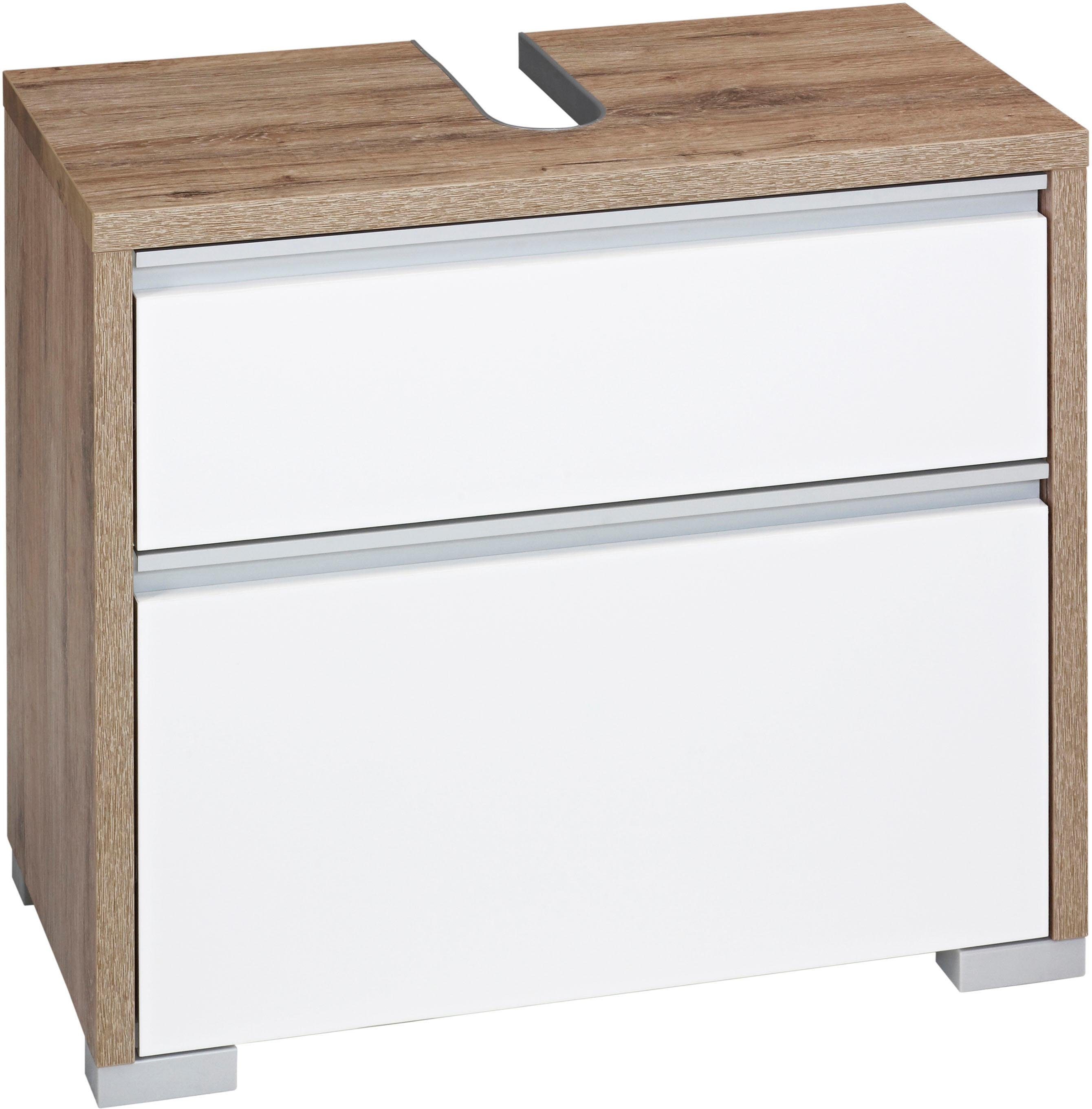 Schildmeyer Waschbeckenunterschrank Bello, Waschbeckenunterschrank, Made in Germany, B: 67cm Solide Verarbeitung - Dieses Produkt ist in Deutschland gefertigt