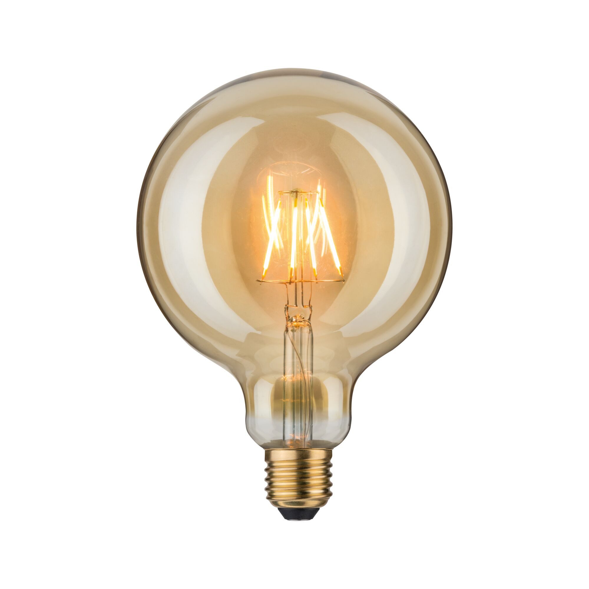 Paulmann LED-Filament 1879 Filament 230V LED Globe G125 E27 250lm 5W 1700K Gold, E27, 1 St.