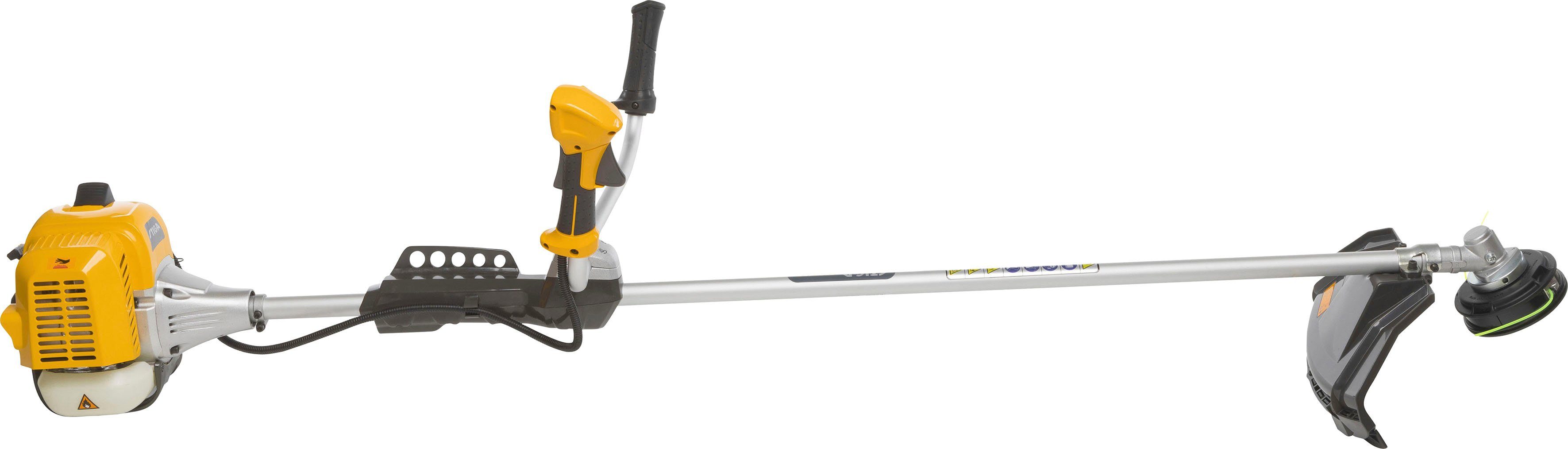 STIGA GARDEN Benzin-Motorsense BC 555 B, 25,5 cm Arbeitsbreite Messer, 45 cm Arbeitsbreite Faden, 51,7 cm³, Doppel-Faden, 3-T-Messer, Doppel-Tragegurt