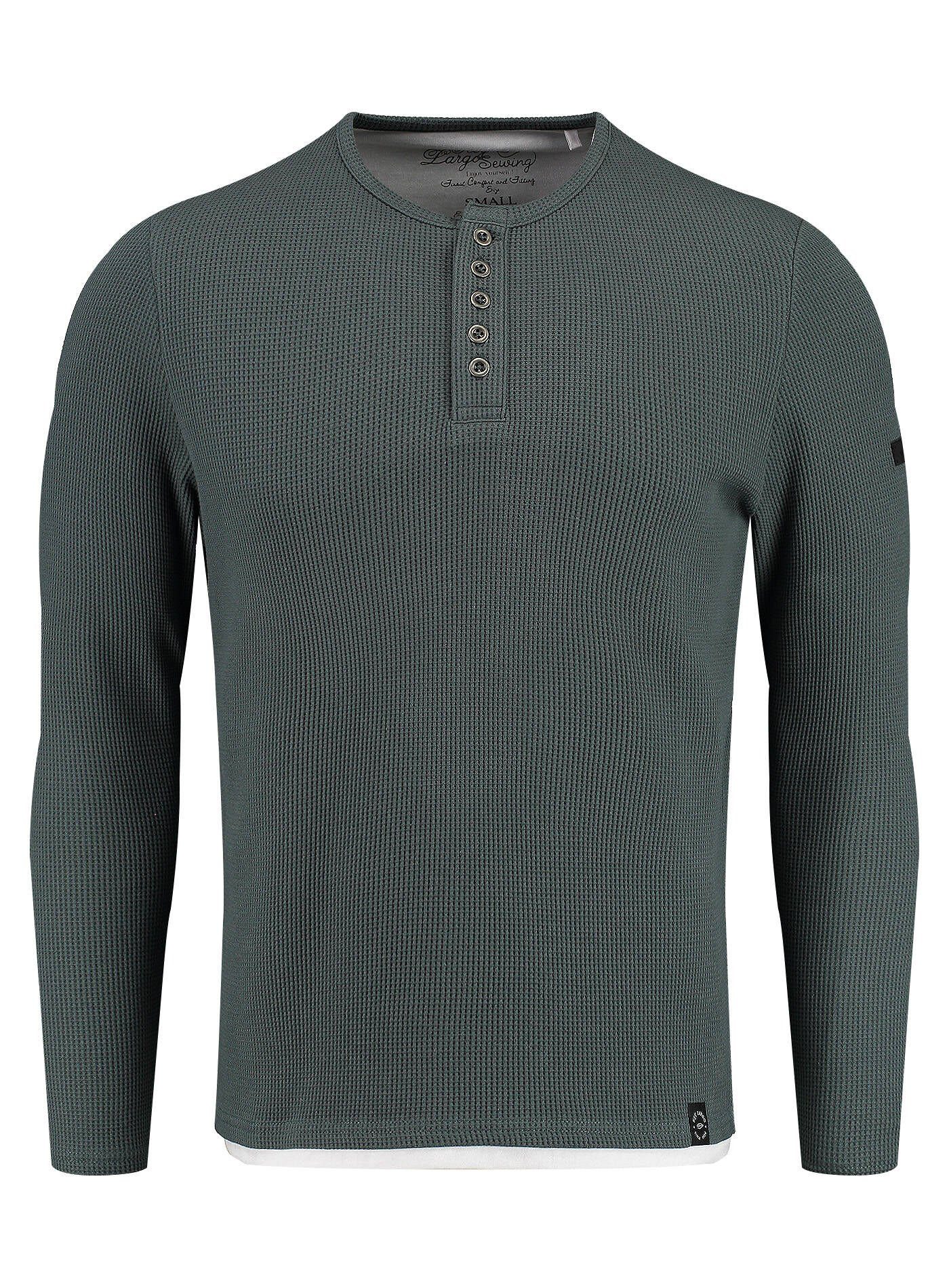 Key Largo Sweatshirt Herren Sweatshirt SANDRO BUTTON (1-tlg)