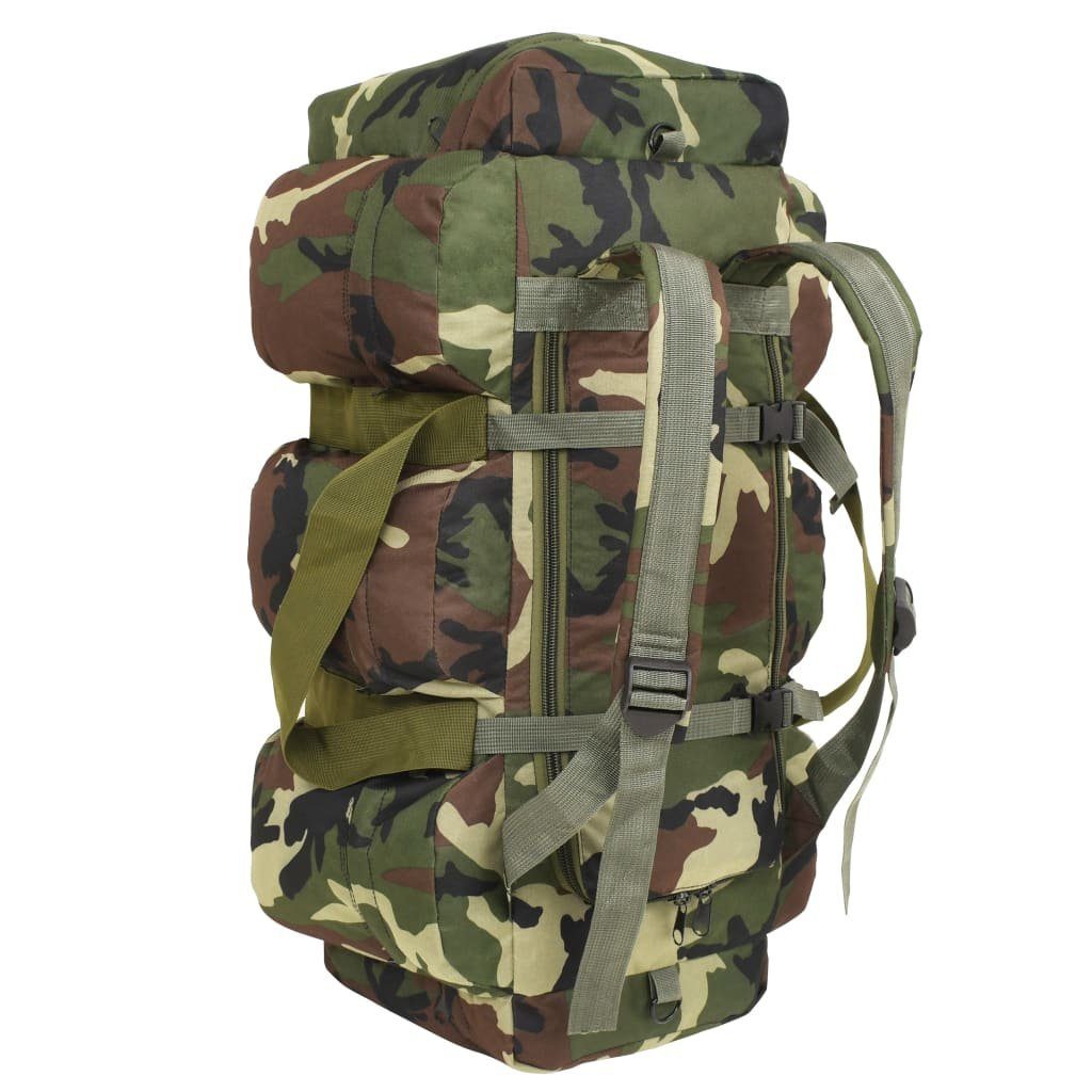 vidaXL Packsack 3-in-1 Seesack Armee-Stil 45 L Camouflage (1-tlg)