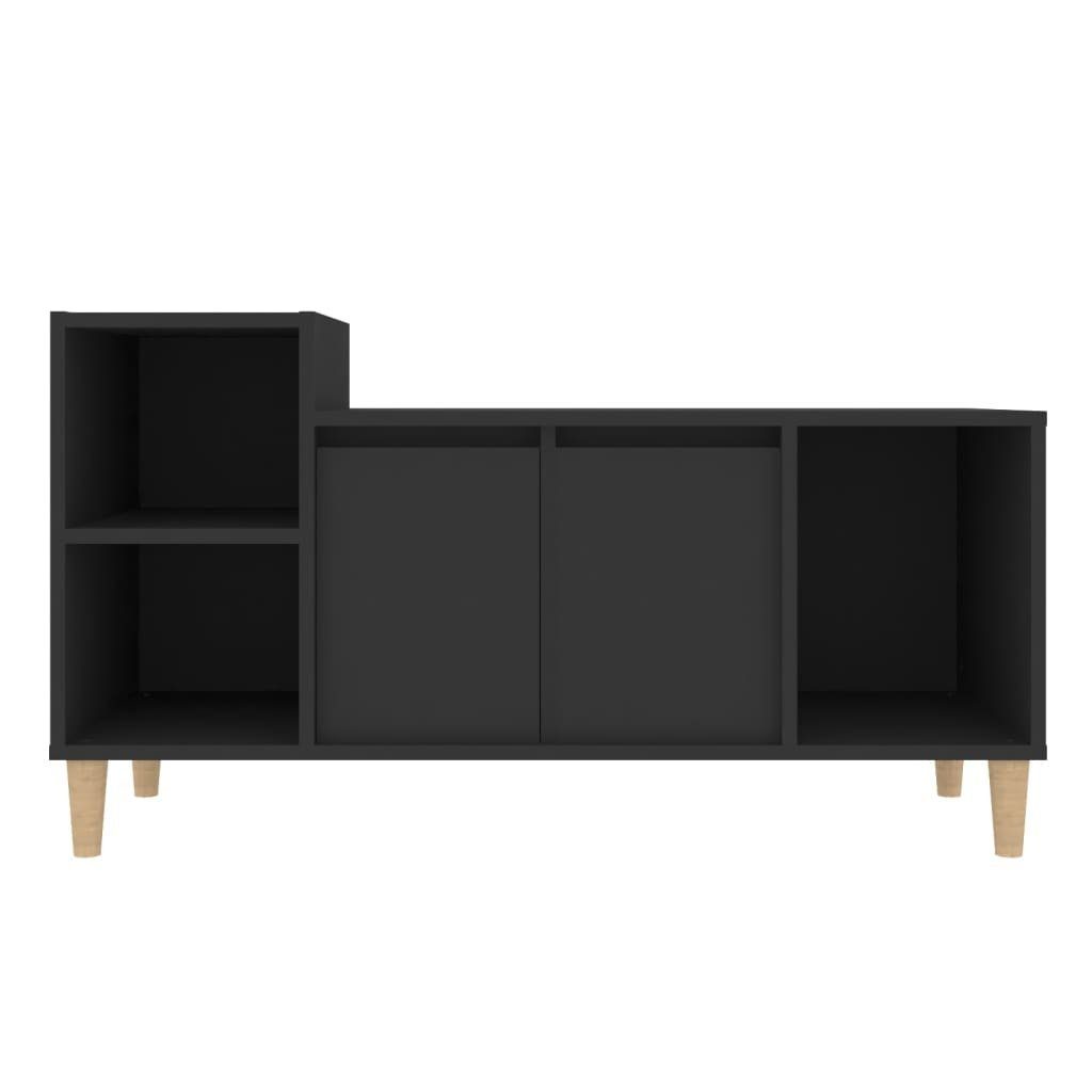 100x35x55 Schwarz TV-Schrank cm Holzwerkstoff furnicato