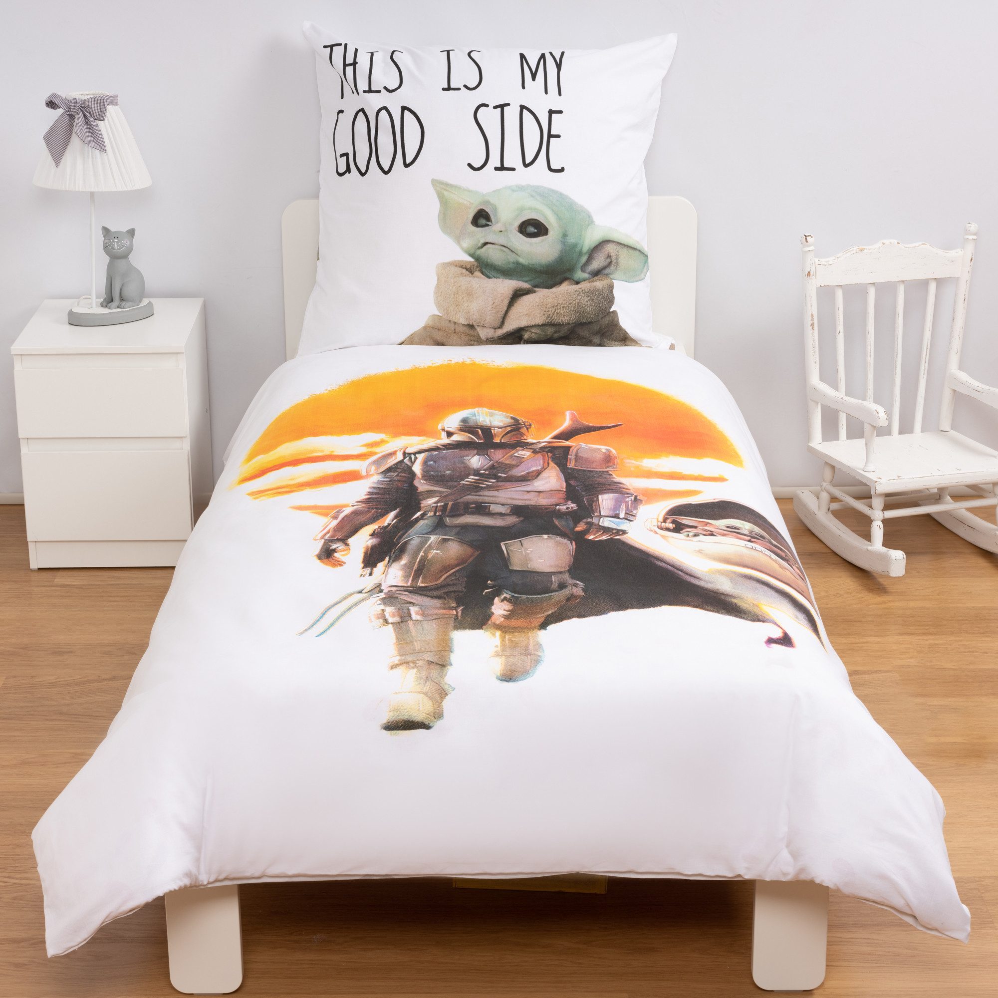Disney Wendebettwäsche Disney Home Mandalorian Wendebettwäsche günstig online kaufen