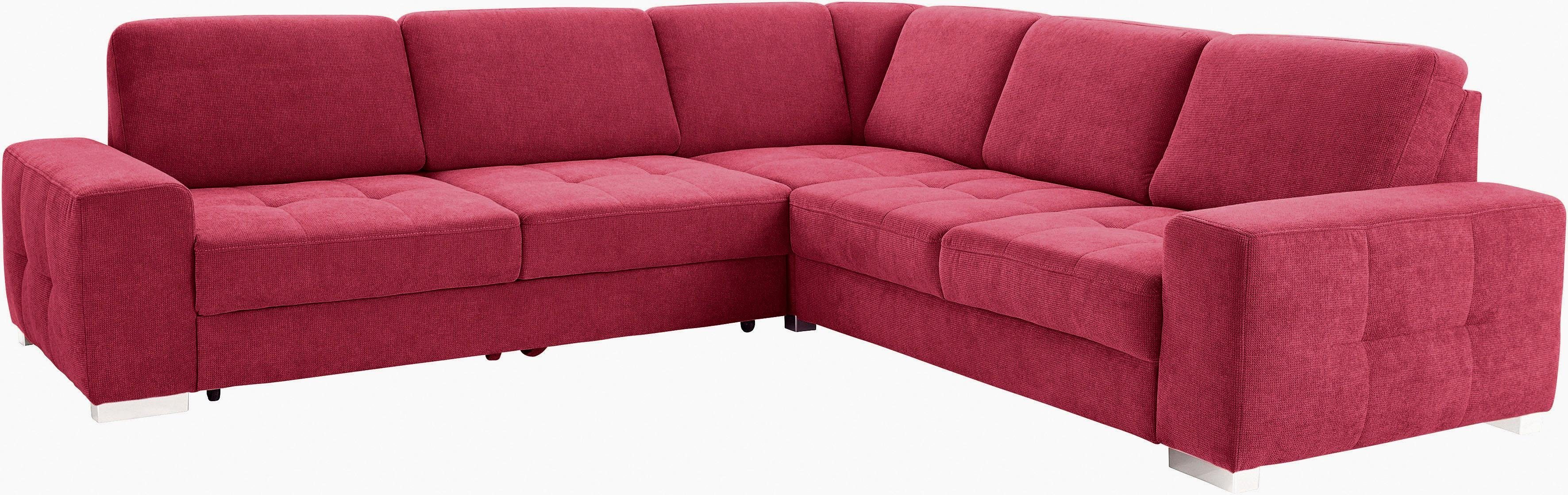 sit&more Ecksofa Santorini L-Form, mit Federkern günstig online kaufen