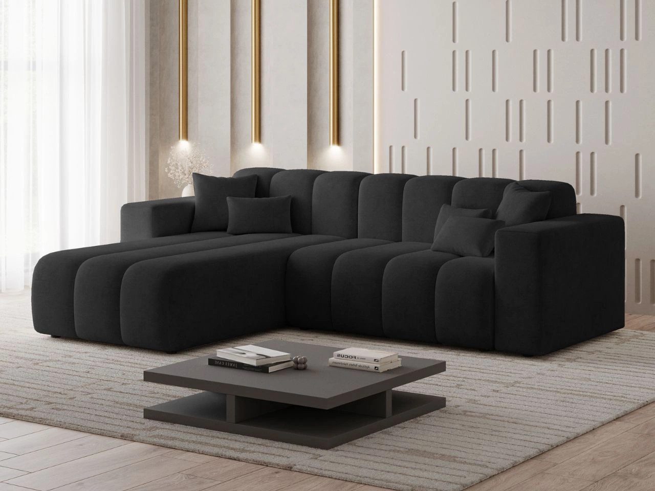 GrainGold Ecksofa L-Form NORK - 265x180 günstig online kaufen